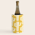 Mid Century Modern Desert Cactus Pattern 835 Yellow Wine Chiller Gallery Image 3