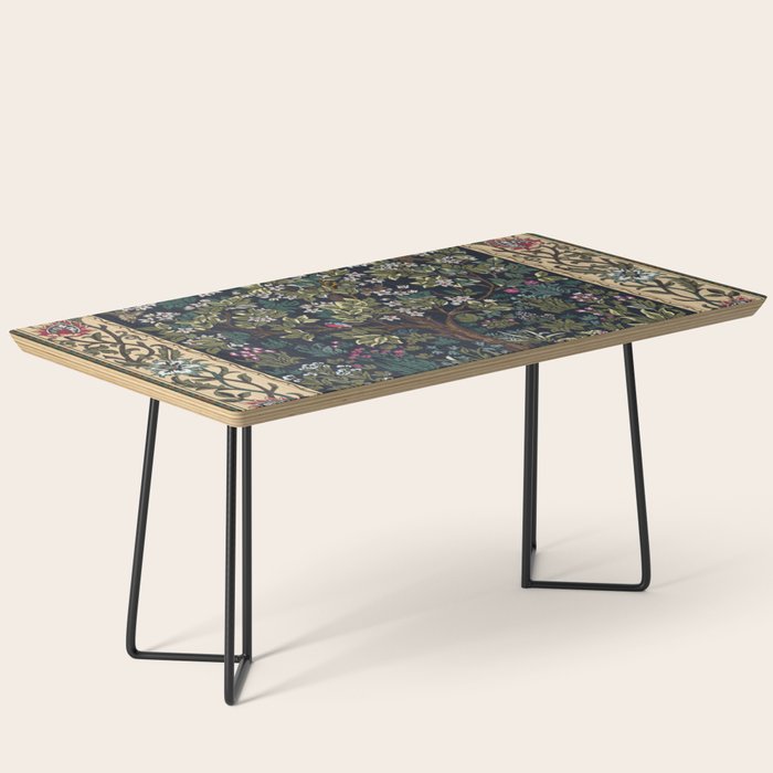 Tree of Life Blue by William Morris Coffee Table Gallery Image 1