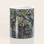 Tree of Life Blue by William Morris Coffee Mug Gallery Image 4