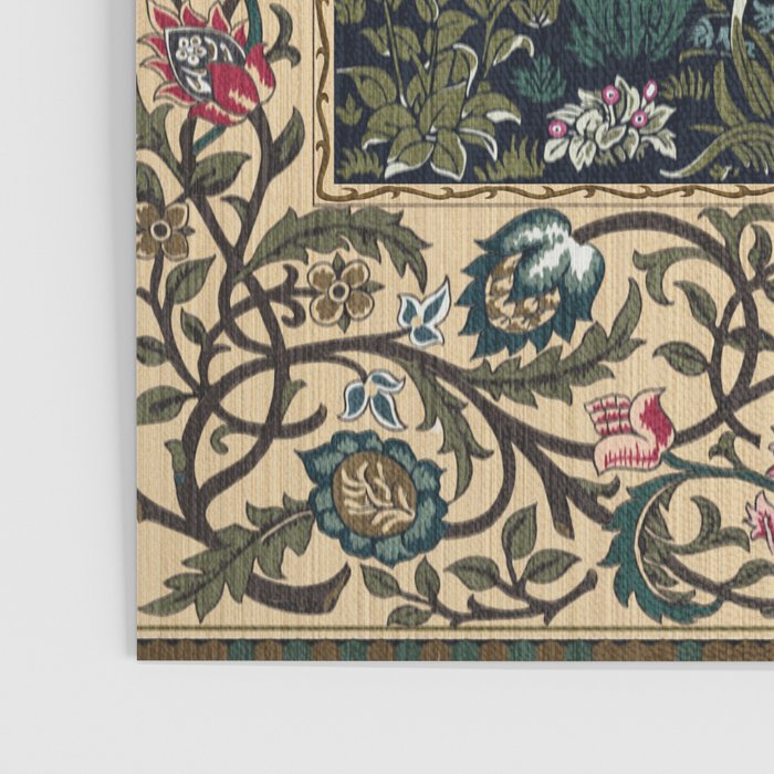 Tree of Life Blue by William Morris Poster Gallery Image 3