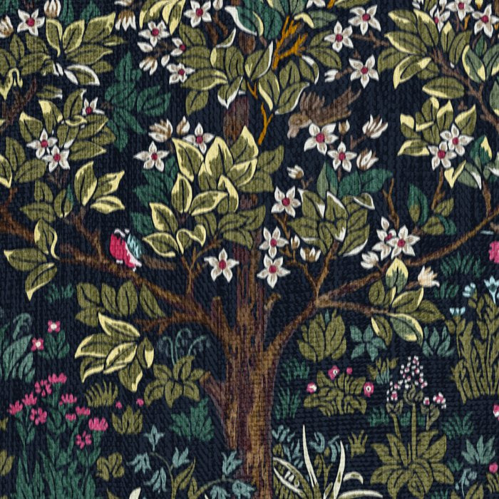 Tree of Life Blue by William Morris Coffee Mug Gallery Image 2