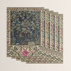 Tree of Life Blue by William Morris Wrapping Paper Gallery Image 3