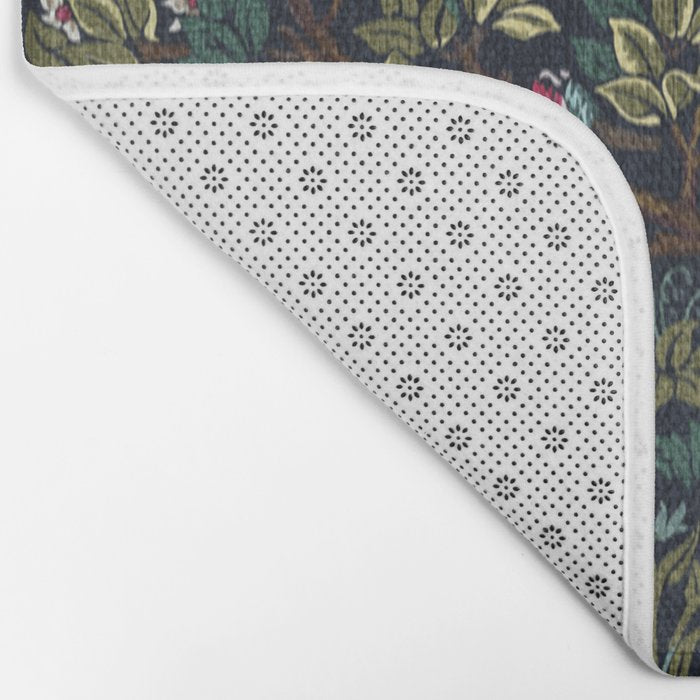 Tree of Life Blue by William Morris Bath Mat Gallery Image 2