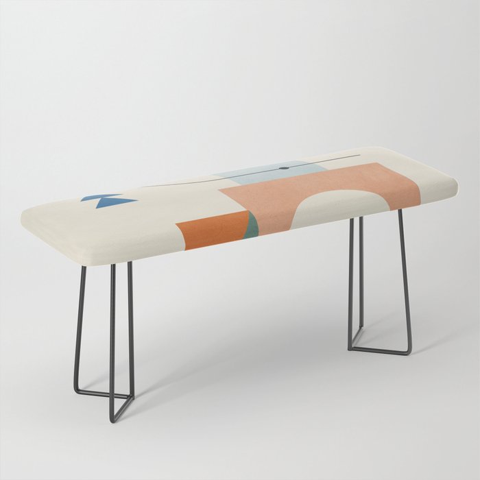 Geometric Color Play 02 Bench Gallery Image 1