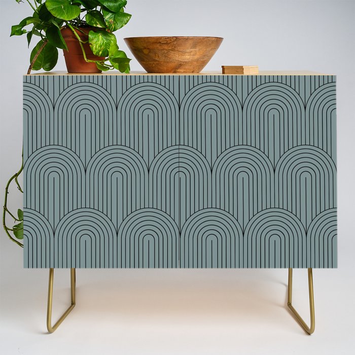 Art Deco Arch Pattern LIII Credenza Gallery Image 1