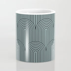 Art Deco Arch Pattern LIII Coffee Mug Gallery Image 4