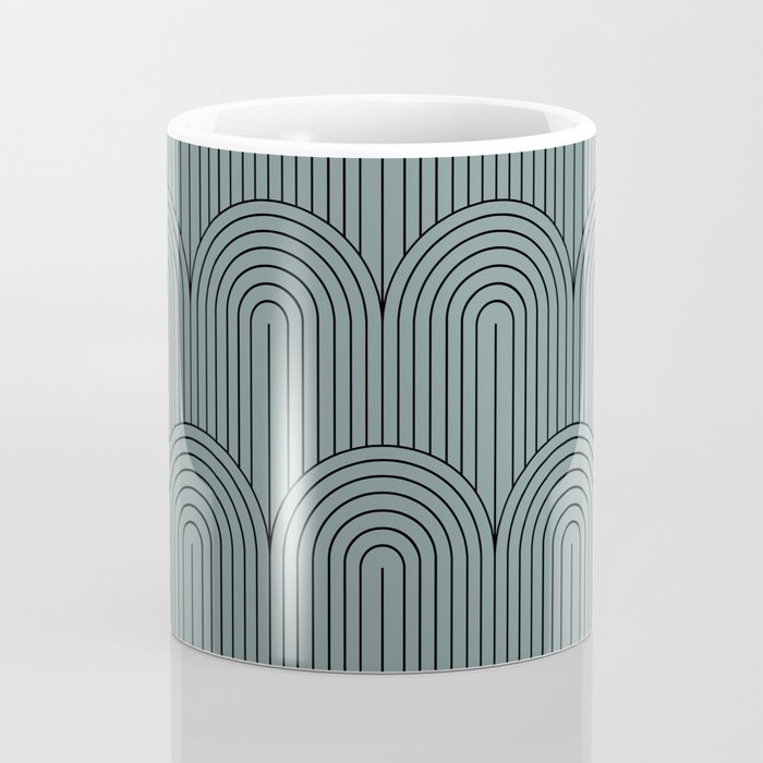 Art Deco Arch Pattern LIII Coffee Mug Gallery Image 4