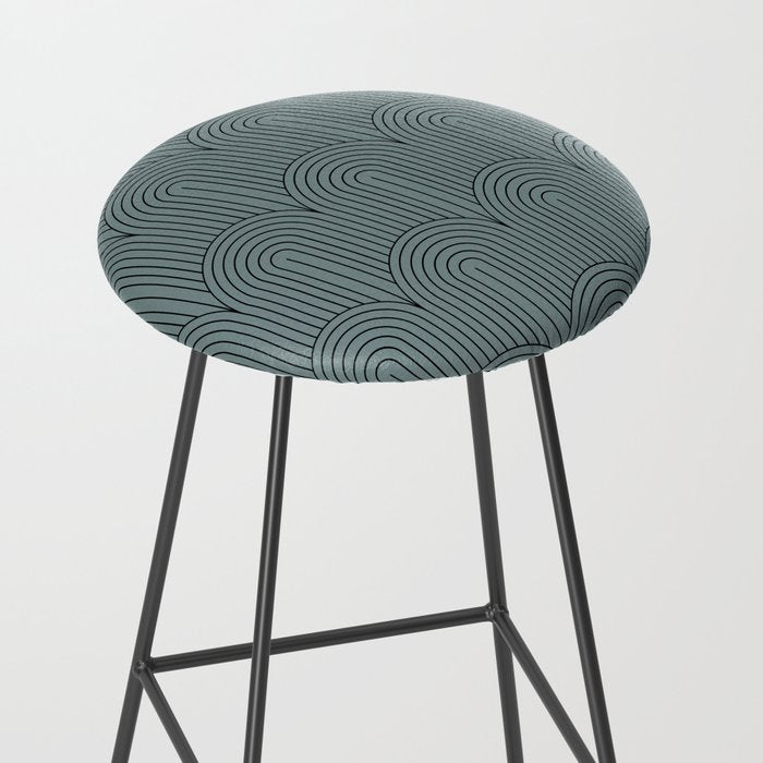 Art Deco Arch Pattern LIII Stool Gallery Image 2