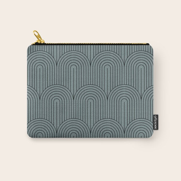 Art Deco Arch Pattern LIII Carry All Pouch Gallery Image 1