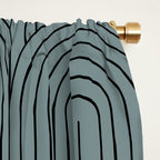 Art Deco Arch Pattern LIII Window Curtain Gallery Image 2