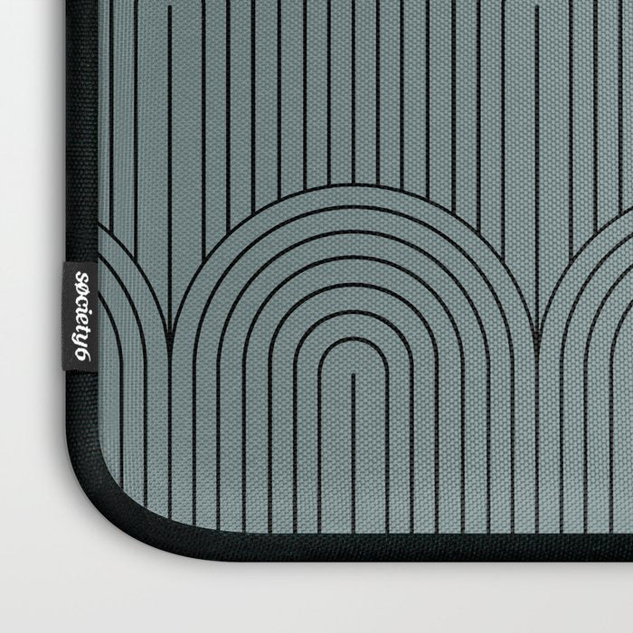 Art Deco Arch Pattern LIII Laptop Sleeve Gallery Image 3