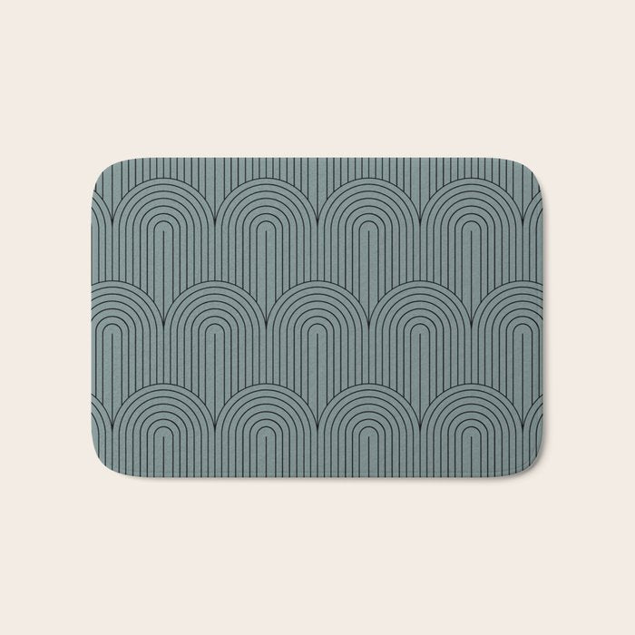 Art Deco Arch Pattern LIII Bath Mat Gallery Image 1