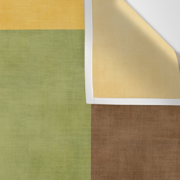 Earth Tones Fall Colors Geometric Artwork Wall Tapestry Gallery Image 3