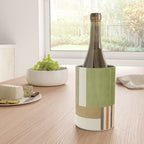 Earth Tones Fall Colors Geometric Artwork Wine Chiller Gallery Image 4
