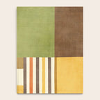 Earth Tones Fall Colors Geometric Artwork Notebook Gallery Image 4