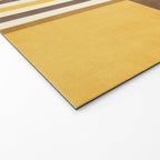 Earth Tones Fall Colors Geometric Artwork Welcome Mat Gallery Image 2
