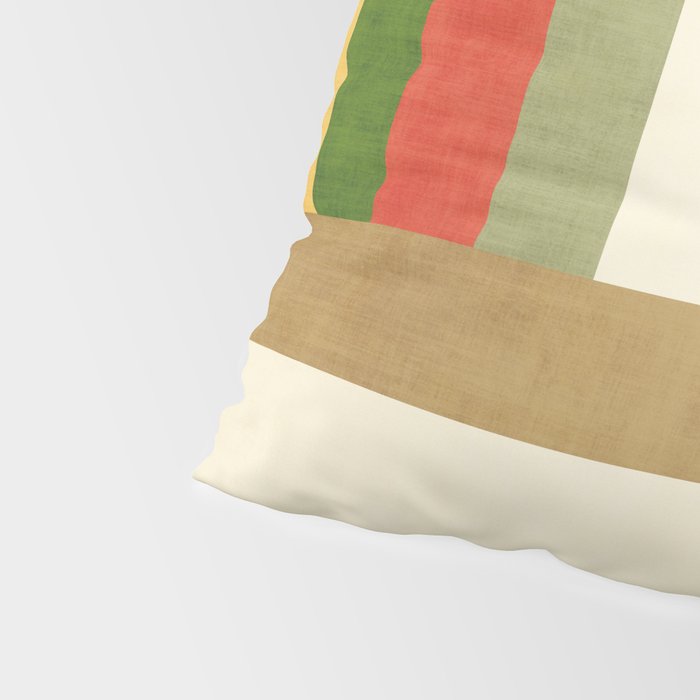 Earth Tones Fall Colors Geometric Artwork Pillow Sham Gallery Image 4