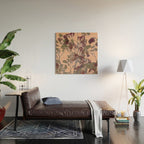 Whipped Peach Redbud Tree Wood Wall Art Gallery Image 2
