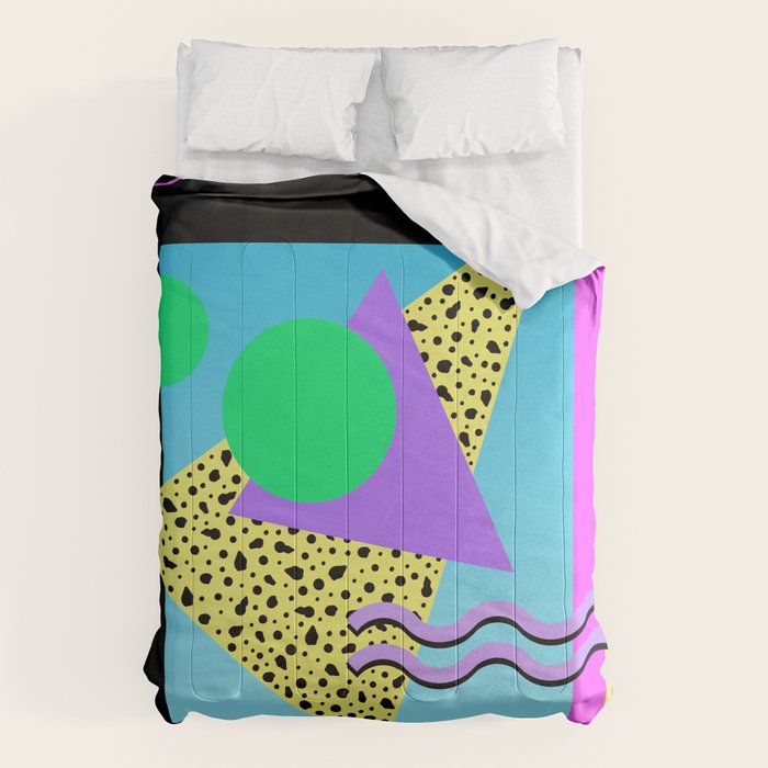 Memphis pattern 132 - 80s / 90s Retro Comforter Gallery Image 6