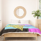 Memphis pattern 132 - 80s / 90s Retro Duvet Cover Gallery Image 3