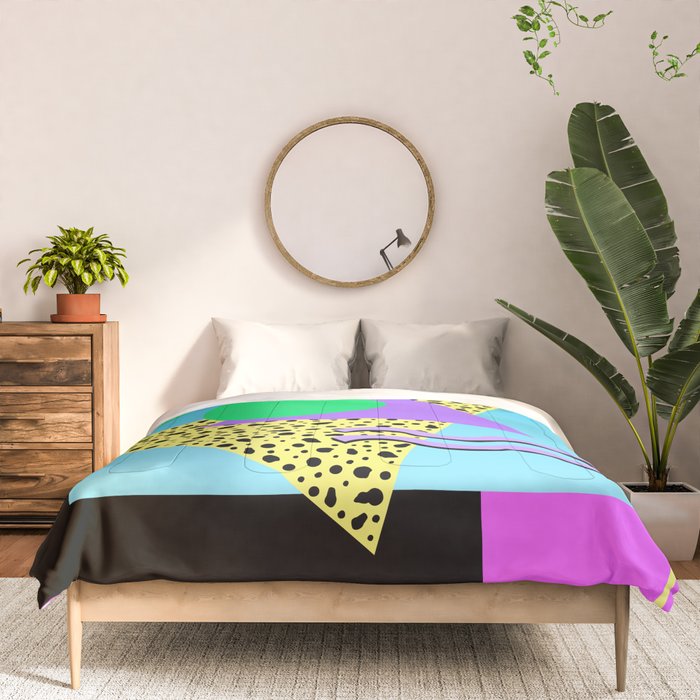 Memphis pattern 132 - 80s / 90s Retro Comforter Gallery Image 3