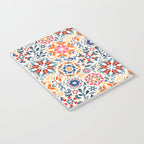 Watercolor Kaleidoscope Floral - desaturated Notebook Gallery Image 3