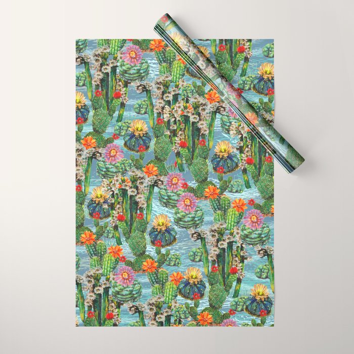 Cactus Desert - BBG Wrapping Paper Gallery Image 1