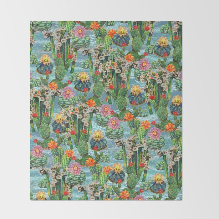 Cactus Desert - BBG Throw Blanket Gallery Image 2