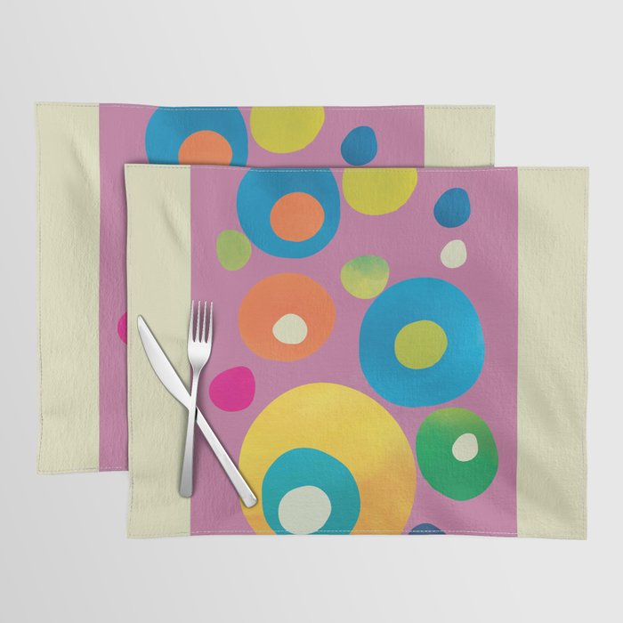Mid-Century Abstract Balance 15 Placemat Gallery Image 1