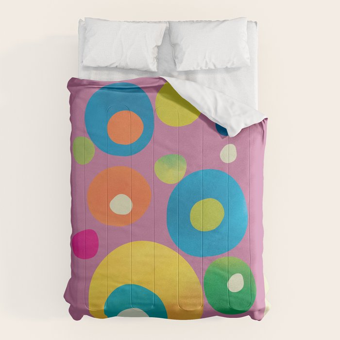 Mid-Century Abstract Balance 15 Comforter Gallery Image 6