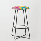 Mid-Century Abstract Balance 15 Stool Gallery Image 1