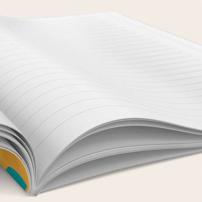 Mid-Century Abstract Balance 15 Notebook Gallery Image 2