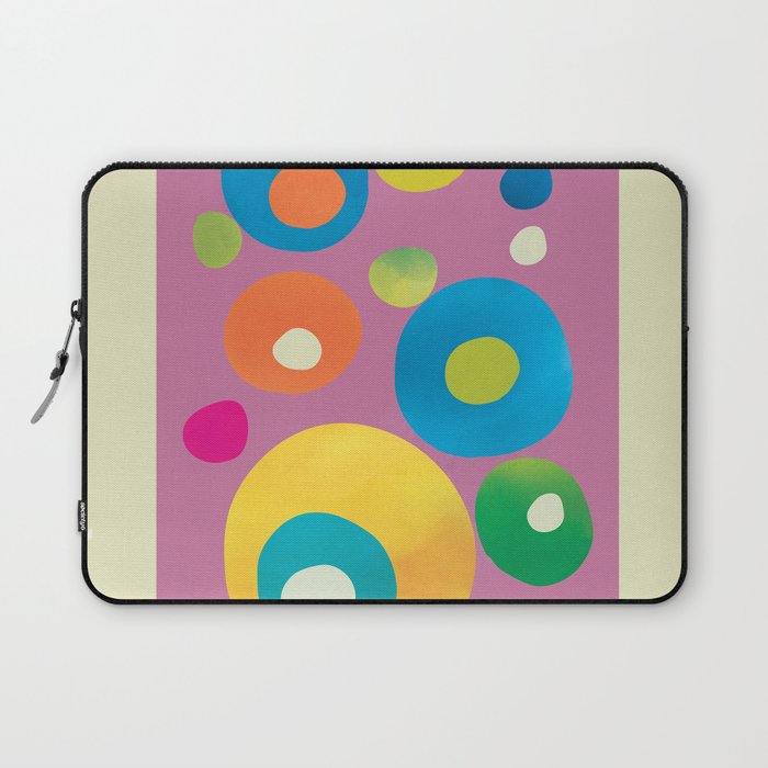 Mid-Century Abstract Balance 15 Laptop Sleeve Gallery Image 1