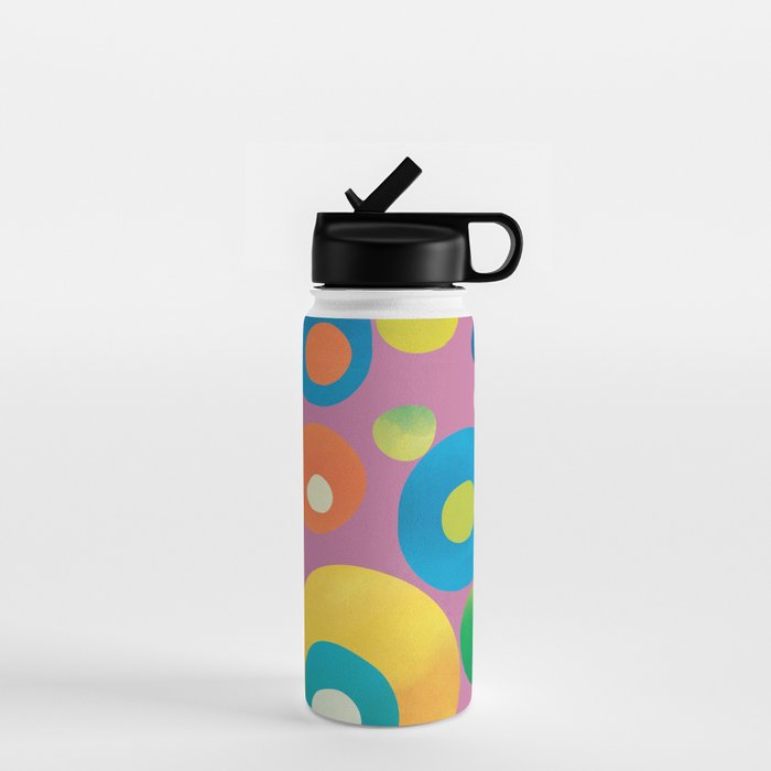 Mid-Century Abstract Balance 15 Water Bottle Gallery Image 1