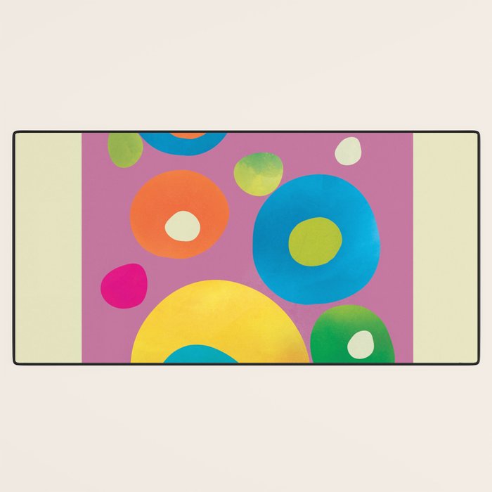 Mid-Century Abstract Balance 15 Desk Mat Gallery Image 3