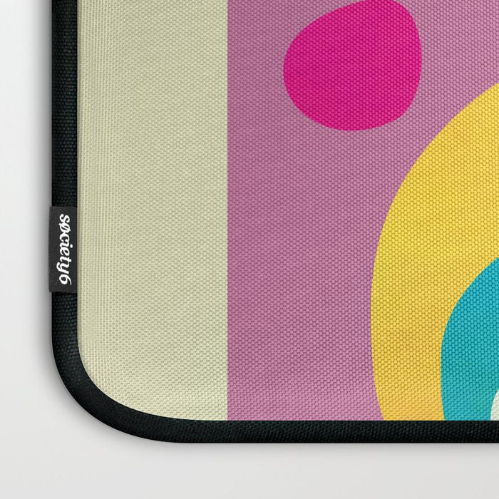 Mid-Century Abstract Balance 15 Laptop Sleeve Gallery Image 3