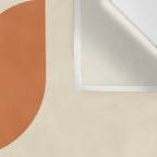 Vintage Tulip Minimalism - Red Wall Tapestry Gallery Image 3