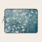 Vincent Van Gogh Almond Blossoms Teal Laptop Sleeve Gallery Image 1