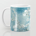 Vincent Van Gogh Almond Blossoms Teal Coffee Mug Gallery Image 3