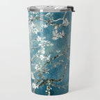 Vincent Van Gogh Almond Blossoms Teal Travel Mug Gallery Image 2