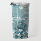 Vincent Van Gogh Almond Blossoms Teal Travel Mug Gallery Image 3