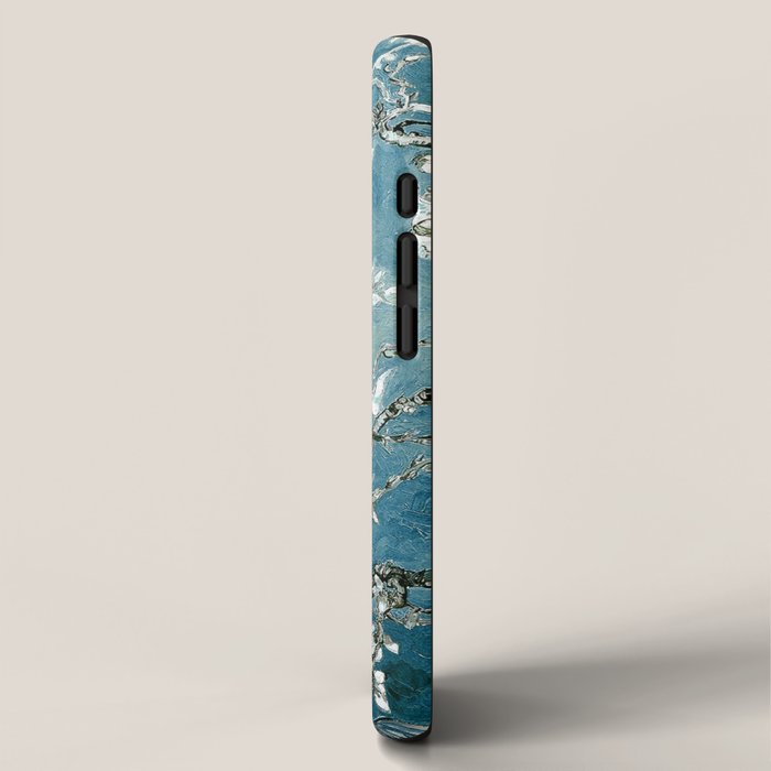 Vincent Van Gogh Almond Blossoms Teal iPhone Case Gallery Image 2