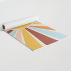 Retro Sunrise Yoga Mat Gallery Image 2