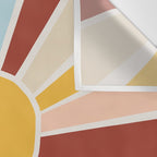 Retro Sunrise Wall Tapestry Gallery Image 3