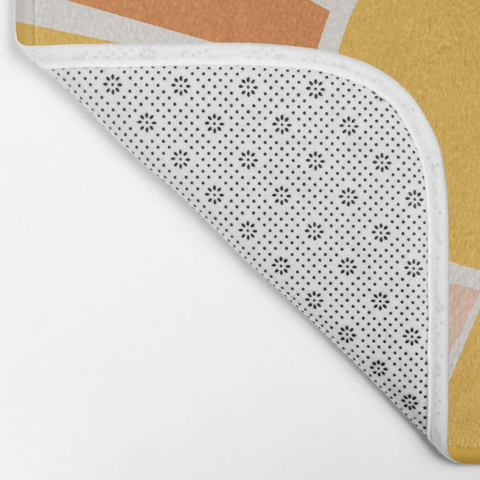 Retro Sunrise Bath Mat Gallery Image 2