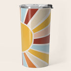 Retro Sunrise Travel Mug Gallery Image 2