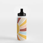 Retro Sunrise Water Bottle Gallery Image 2