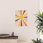 Retro Sunrise Poster Gallery Image 2