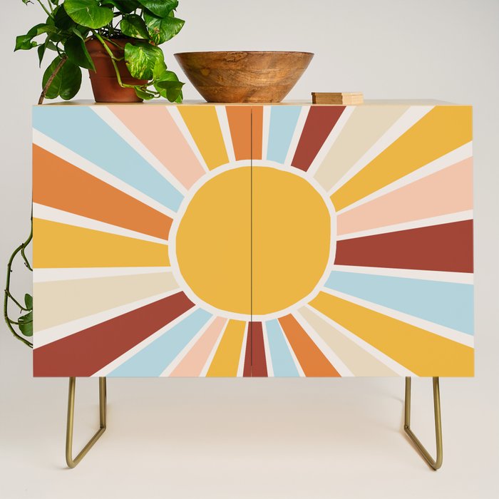Retro Sunrise Credenza Gallery Image 1
