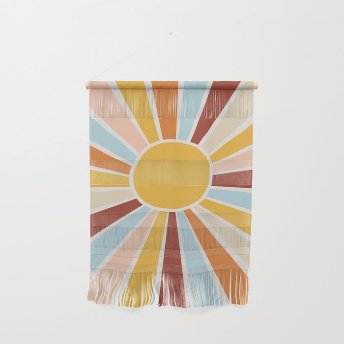 Retro Sunrise Wall Hanging Gallery Image 1
